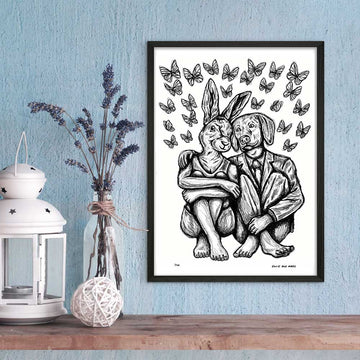 They Knew Everything Was Ok (Giclee Canvas Print)