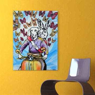 They Lived in Happiness (Original Painting)