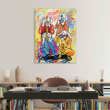 They Loved the Fame (Original Painting)