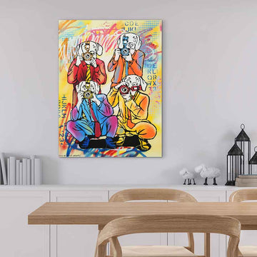 They Loved the Fame (Original Painting)