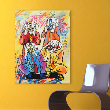 They Loved the Fame (Original Painting)