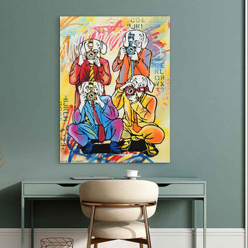 They Loved the Fame (Original Painting)