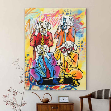 They Loved the Fame (Original Painting)