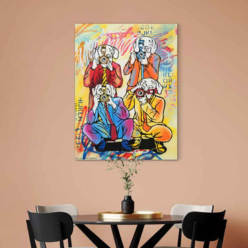 They Loved the Fame (Original Painting)