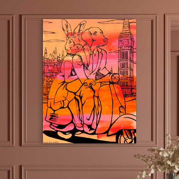 They Rocked London (Original Painting)