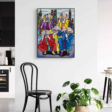 They Saw Something They Would Never Forget (Original Painting)