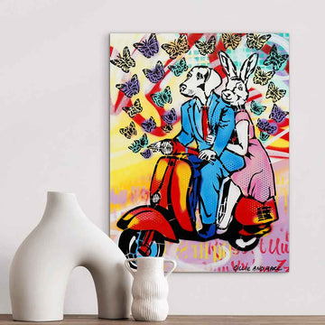 They Took the Scenic Route (Original Painting)