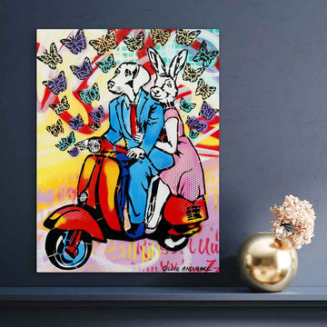 They Took the Scenic Route (Original Painting)