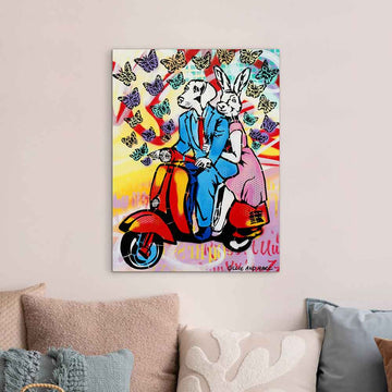 They Took the Scenic Route (Original Painting)