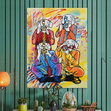 They Watched the World (Original Painting)