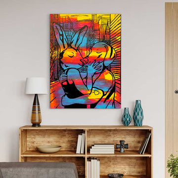 They Were Able to Live and Love Together (Original Painting)