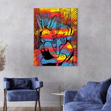 They Were Able to Live and Love Together (Original Painting)
