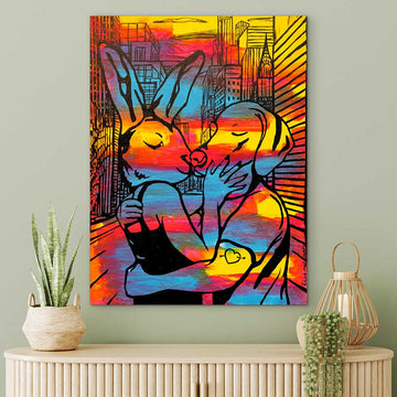 They Were Able to Live and Love Together (Original Painting)