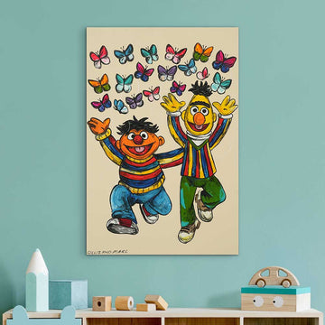 They Were Always Happy (Original Painting)