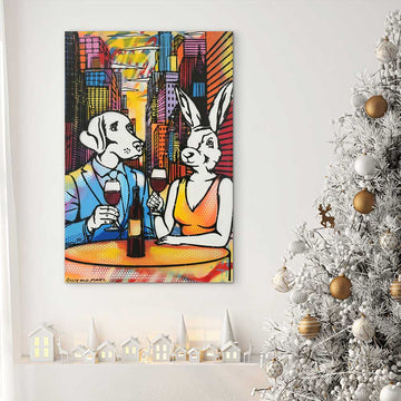 They Were Drinking A Fine Drop (Original Painting)