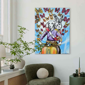 They Were Going to Where Wild Things Roam (Original Painting)