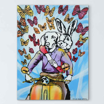 They Were Going to Where Wild Things Roam (Original Painting)