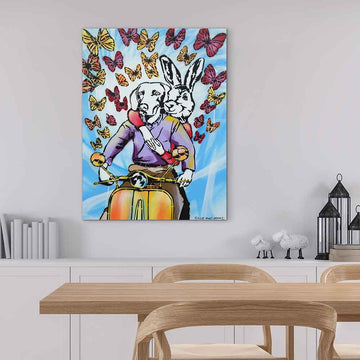 They Were Going to Where Wild Things Roam (Original Painting)