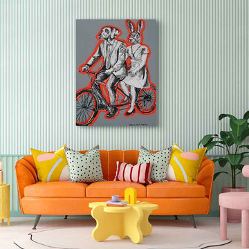 They Were Just 100% Happy (Original Painting)