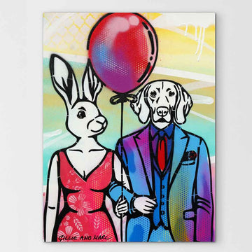 They Were Ready to Float Away (Original Painting)