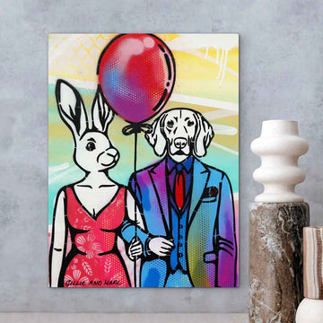 They Were Ready to Float Away (Original Painting)
