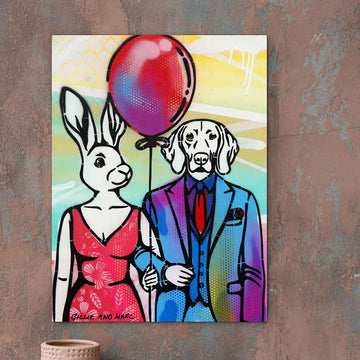 They Were Ready to Float Away (Original Painting)