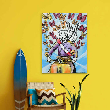 They Were So Much in Love It Hurts (Original Painting)