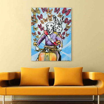 They Were So Much in Love It Hurts (Original Painting)