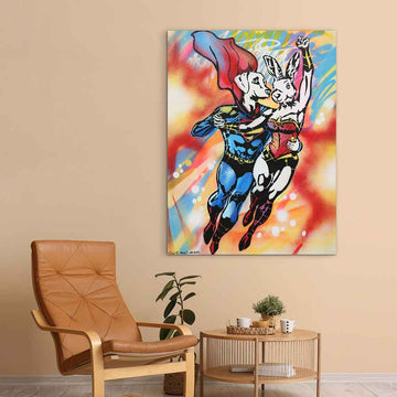 They Were Super Special (Original Painting)