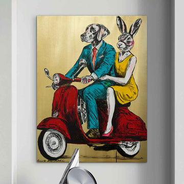 They went to a Better World (Original Painting)