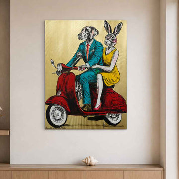 They went to a Better World (Original Painting)