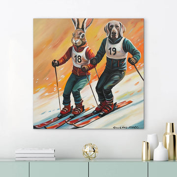 They Were the Snow Lovers (Original Painting)