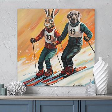 They Were the Snow Lovers (Original Painting)