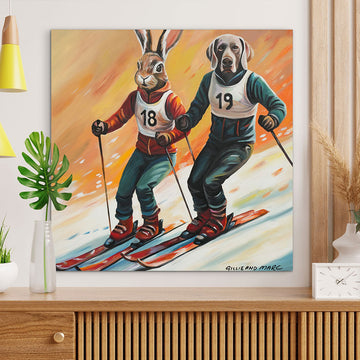 They Were the Snow Lovers (Original Painting)