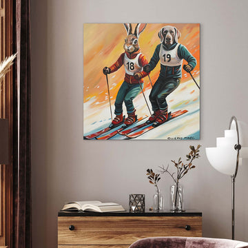 They Were the Snow Lovers (Original Painting)