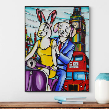 Things Were Always Just Perfect (Original Painting)