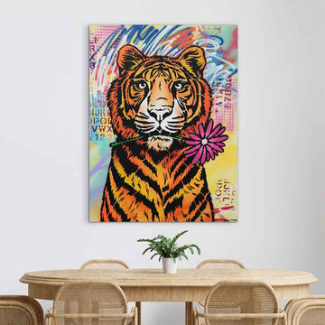 Tiger Joy (Original Painting)