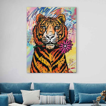Tiger Joy (Original Painting)