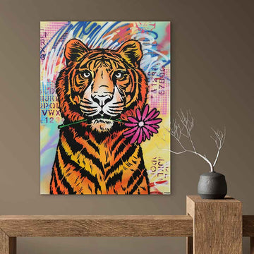 Tiger Joy (Original Painting)