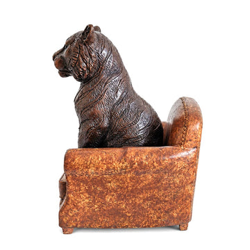 Tiger Accepted Our Welcome (Bronze Sculpture, Small)