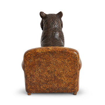 Tiger Accepted Our Welcome (Bronze Sculpture, Small)
