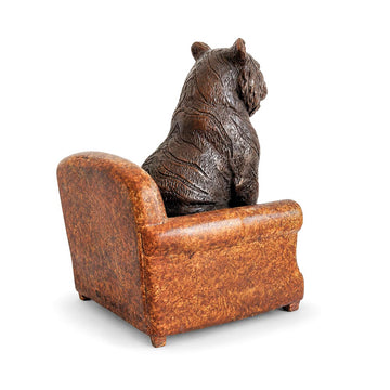 Tiger Accepted Our Welcome (Bronze Sculpture, Small)