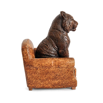 Tiger Accepted Our Welcome (Bronze Sculpture, Small)