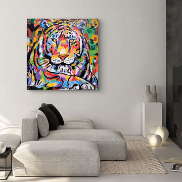 Tiger, Tiger Burning Bright (Original Painting)