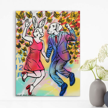 Together We Found Forever (Original Painting)