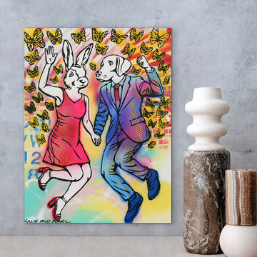 Together We Found Forever (Original Painting)