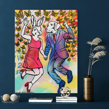 Together We Found Forever (Original Painting)