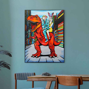 Together, We Can Travel to the Ends of the Earth (Original Painting)