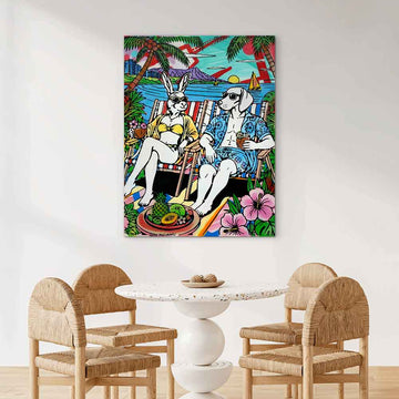 Two Hearts in Hawaii (Original Painting)