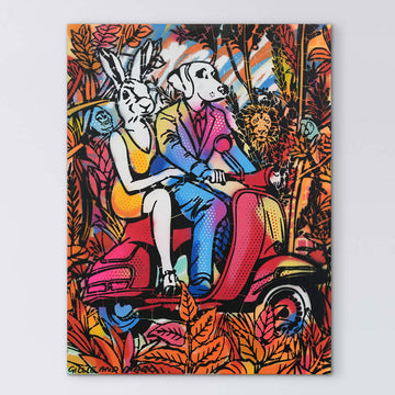 Two Souls One Destiny (Original Painting)